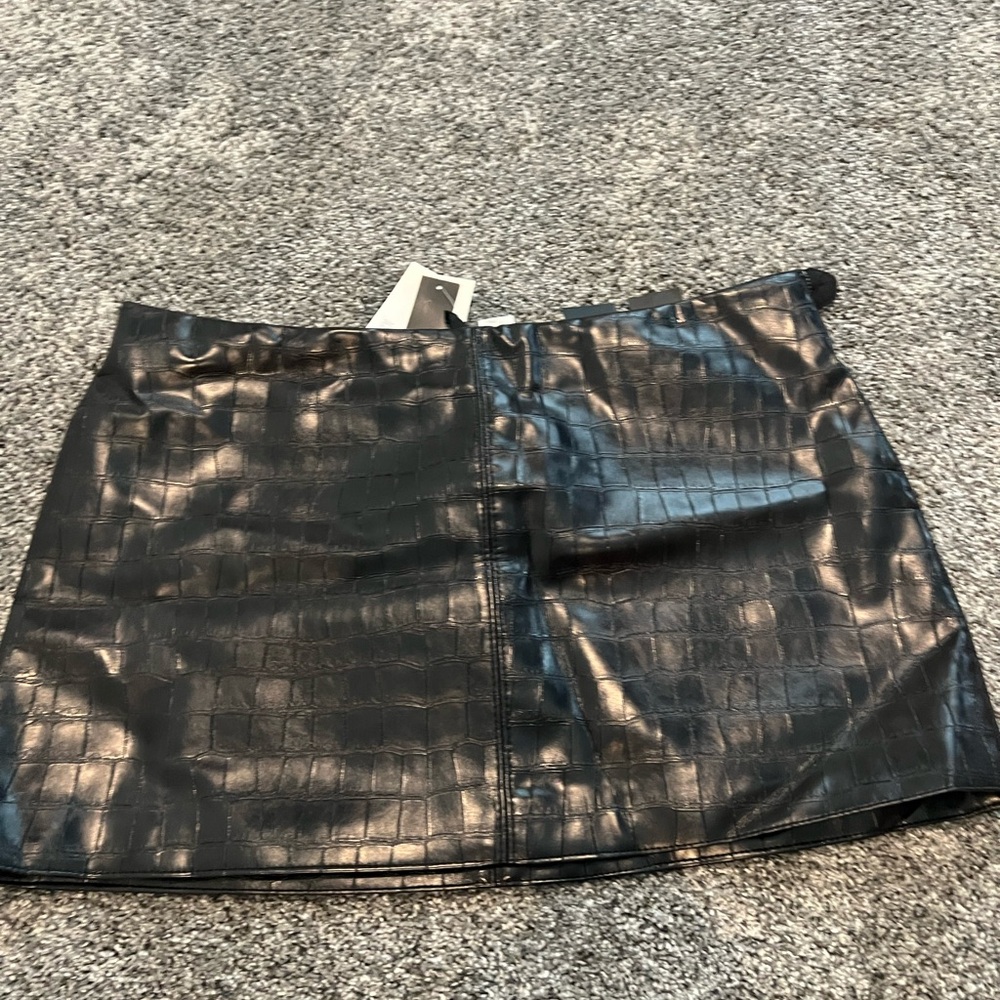 H&M Black Pencil Mini Skirt Night Out